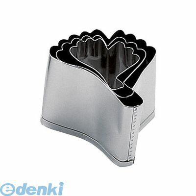 BNK6604 SA　18−8業務用　抜型　銀杏 小 4905001277740