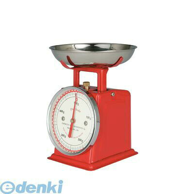 ●仕様：500g　レッド●色 最小表示(g) 直径×高さ(mm) 直径(皿寸法mm) 目盛板サイズ直径(mm)：100-126 レッド 2 95×160 120 95