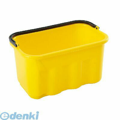 ●仕様：9．5L　イエロー●イエロー●358×218×H205材質:ポリプロピレン・クリーニングカート5011にセットし小物入れとして使用できます。