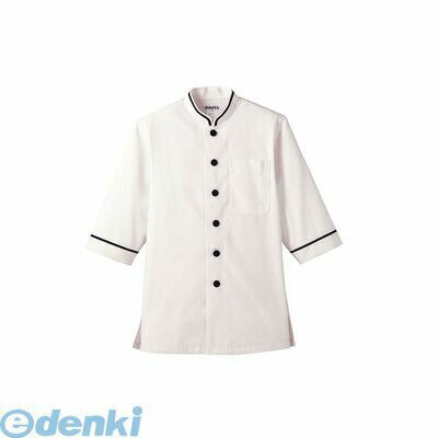 SKC3606 ショップコート D−1127 O白×黒 4L 4905001571411 サンペックスイスト サーヴォ SERVO