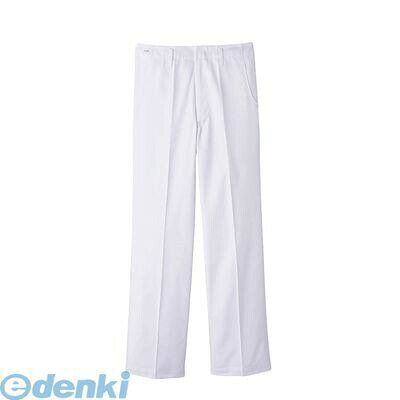 ●仕様：（前ファスナー・白）110cm●メーカー品番 サイズ(cm) 総丈(cm) 股下(cm)：TC-430 110 105 74●ポリエステル65%+綿35%/ツイル前ファスナー両脇スラッシュ、右後片玉縁ポケット
