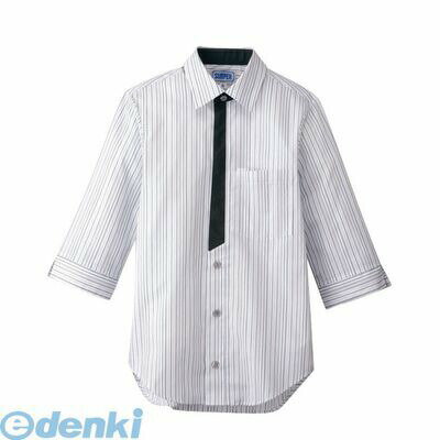 (LINEクーポン有)SSY3903 男女兼用七分袖シャツ M BT−3122 グレー 4589929622341 サンペックスイスト サーヴォ 男女兼用七分袖シャツM