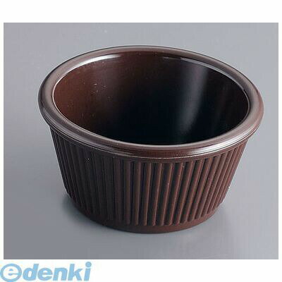 Other Tableware - PLM096A ジェスナー メラミン ラメキンリブ付 0384A ブラウン 4905001610967 TKG メラミン樹脂製 GESSNER ラムカン 溝付き