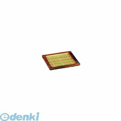 (LINEクーポン有)QSY42 焼杉 正角ざる 4988484191024 ヤマコー 焼杉正角ざる YAMACO 業務用 そば器 ざる蕎麦用 そば盛器 蕎麦皿 焼杉製