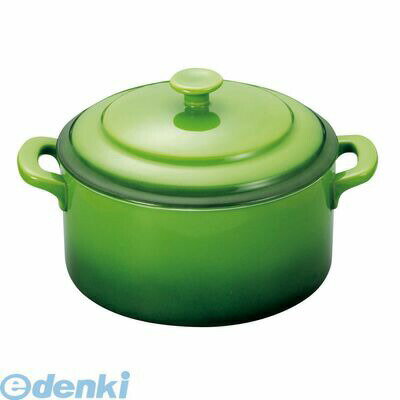 RSLH902 ソレイユ ラウンドキャセロール S SO0810 グリーン 4538589106326 M-style ミヤザキ食器 ソレイユラウンドキャセロールS