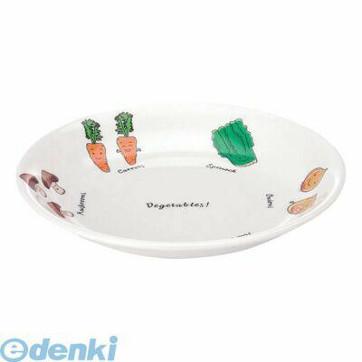 Kids Tableware - RSLH201 メラミンお子様食器 ベジタ村 54−VV 18皿 4905001267208 メラミンお子様食器ベジタ村 TKG 信濃化学工業 SINCA