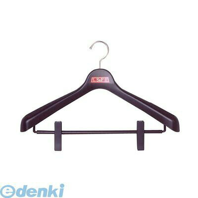Hanger - VHV1802 S＆F ジャケットハンガー クリップ 40 4973228073582 シンコハンガー ブラック SHINKO ジャケットクリップハンガー