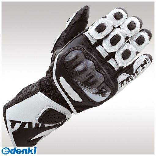 【在庫切れ】【納期未定】RSタイチ 4997035606344 NXT053 GP−X レーシンググローブ WHITE／BLACK XL