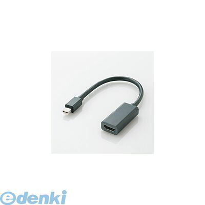 ELECOM エレコム AD-MDPHDMIBK Mini DisplayPort-HDMI変換アダプタ AD-MDPHDMIBK ADMDPHDMIBK
