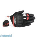 ApCX^[Y alpinestars 8021506614845 SP|5 LEATHER GLOVE 123 BLACK WHITE RED M