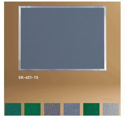 (LINEクーポン有)神栄ホームクリエイト SK-401-1Sレザー・グレー ステンレス掲示板【サイズ】H410×W550ミリ レザー グレー貼