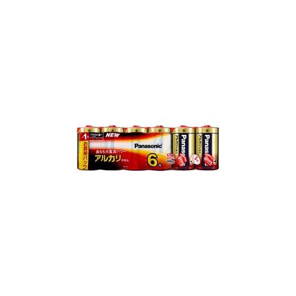 ●型式…LR20XJ/6SW●単1形●サイズ…約φ34.2×61.5mm●入数…6本(6本入×1パック)　