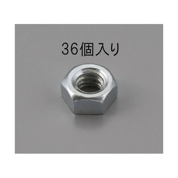 エスコ EA949LS-820 W1／4x1．6 【ユニクロ】六角ナット【36個】 EA949LS820【キャンセル不可】