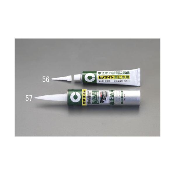 【個人宅配送不可】【即納在庫品】「直送」エスコ EA934KB-57 333ml 車止め用変成シリコーン接着剤 EA934KB57【キャンセル不可】