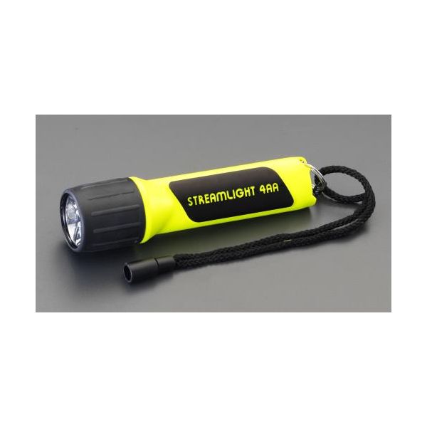 ●商品名…PROPOLYMER●カラー…イエロー●使用電池…単3電池×4本(別売)●光源…高輝度白色LED（7灯）●明るさ…67ルーメン●照射パターン…点灯●電池寿命…約155時間●サイズ…φ43×168mm●重量…161g(電池含)●樹脂ボディ●防滴仕様●耐衝撃性ポリカーボネートレンズ●防爆構造（日本国内での防爆規格は取得しておりません。）●照射時間155時間の長寿命タイプ●ストラップ付●UL規格適合品:ClassI，Div.1，Groups C，D;Class I，Div.2，Groups A，B，C，D;Class II，Div.2，Groups F，G;Class III，T3C●ATEX指令適合品　