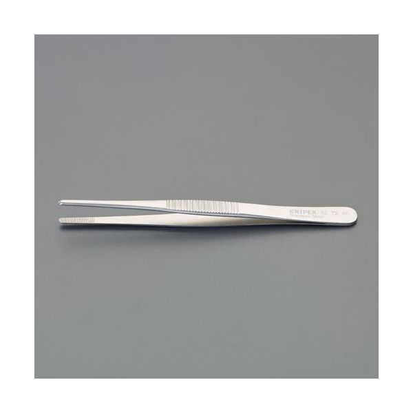 【個人宅配送不可】【即納在庫品】「直送」エスコ EA595A-7 145mm 精密用ピンセット【ステンレス製】 E..