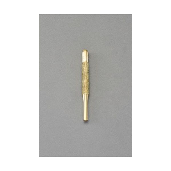 (LINEクーポン有)【個人宅配送不可】【即納在庫品】「直送」エスコ EA572CG-6 6．35mm 【1／4】 ドライブピンポンチ【真鍮製】 EA572CG6【キャンセル不可】