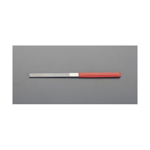 エスコメーカーお問い合わせ：06-6532-6226●全長…215mm●刃長…110mm●幅…11mm●厚み…3.5mm●やすり目…Fカット●材質…合金工具鋼(SKS-8)●用途…プラスチック及び軟質材の仕上げ加工に最適です。