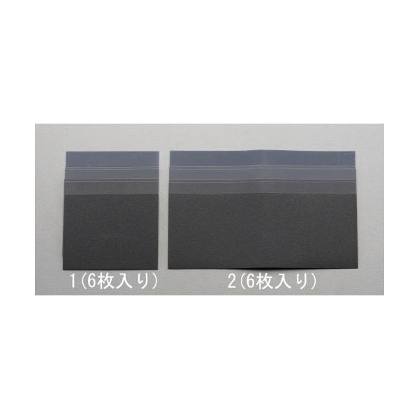 (LINEクーポン有)【個人宅配送不可】【即納在庫品】「直送」エスコ EA366C-2 93x230 耐水ペーパーセット【6枚】 EA366C2【キャンセル不可】