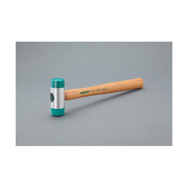 エスコメーカーお問い合わせ：06-6532-6226●全重量…454g●頭径…45mm●全長…320mm●木柄●頭交換式●付属ヘッド…ソフト(EA683PH-145)、ハード(EA683PH-245)