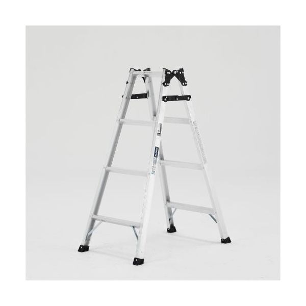 Stepladders - (LINEクーポン有)【即納在庫品】「直送」【個人宅配送不可】 エスコ EA903AB-13A 直送 代引不可・他メーカー同梱不可 1．11m　はしご兼用脚立 アルミ製 EA903AB13A【キャンセル不可】