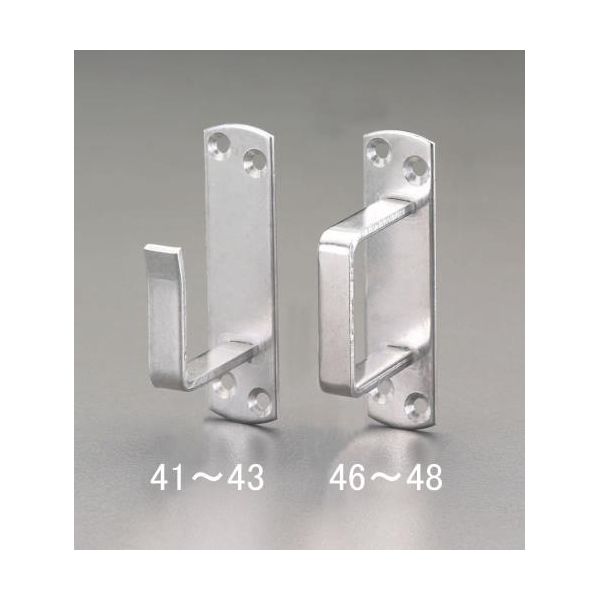 Rakuten - 【個人宅配送不可】【即納在庫品】「直送」エスコ EA951B-43 115x62mm　座付貫抜 ステンレス製／受け EA951B43【キャンセル不可】