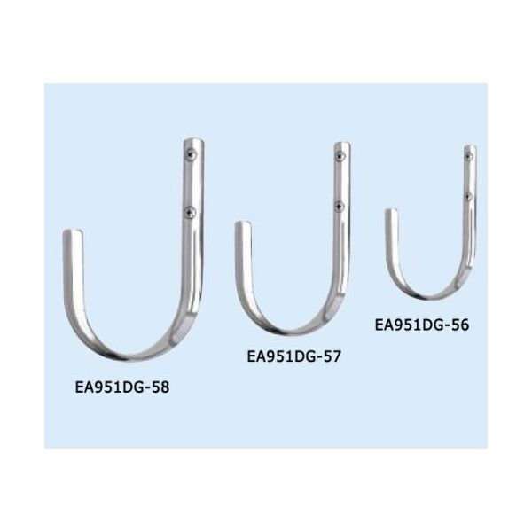 樂天商城 - 【個人宅配送不可】【即納在庫品】「直送」エスコ EA951DG-57 12　x100mm　フック ステンレス製 EA951DG57【キャンセル不可】
