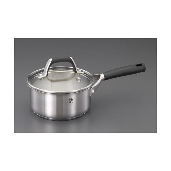 【即納在庫品】「直送」【個人宅配送不可】 エスコ EA913VM-36B 直送 代引不可・他メーカー同梱不可 EA913VM−36B 160mm／1．5L 片手鍋【ステンレス製】 EA913VM36B【キャンセル不可】