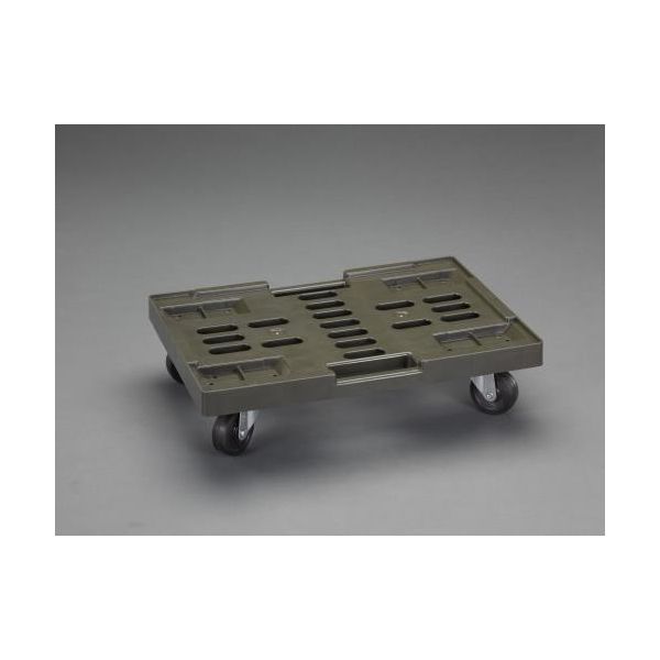 樂天商城 - 【即納在庫品】「直送」【個人宅配送不可】 エスコ EA520AB-15 直送 代引不可・他メーカー同梱不可 EA520AB−15 534x370mm／150kg ドーリー【OD色／50 EA520AB15【キャンセル不可】