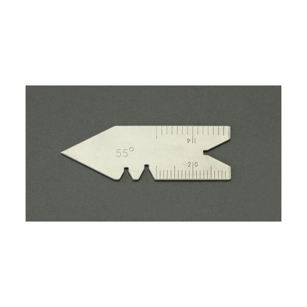 エスコ EA725SA-40 55° センターゲージ インチ EA725SA40