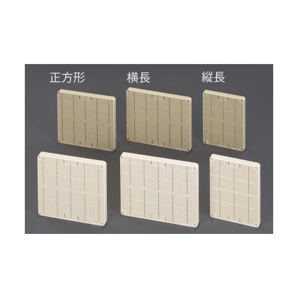 樂天商城 - 【個人宅配送不可】【即納在庫品】「直送」エスコ EA940CS-407 120x120x15mm 取付自在板 ホワイト EA940CS407
