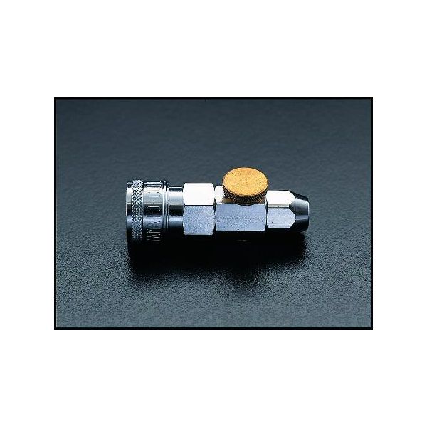 【個人宅配送不可】【即納在庫品】「直送」エスコ EA140EH-6.5 6．5mm ウレタンホース用 流量調整付ソケット EA140EH6.5【キャンセル不可】