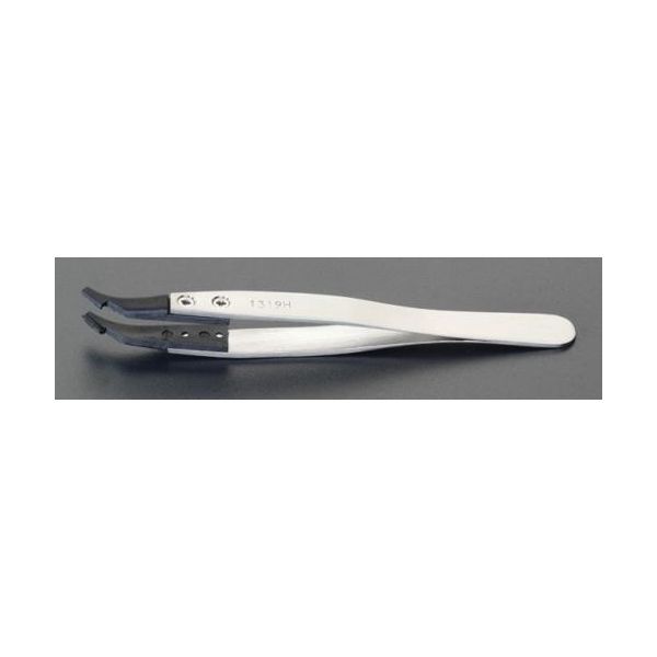 Tools - 【個人宅配送不可】【即納在庫品】「直送」エスコ EA595AR-36 120mm ESD/ステンレス製 ピンセット EA595AR36【キャンセル不可】
