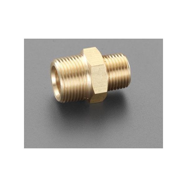 (LINEクーポン有)【個人宅配送不可】【即納在庫品】「直送」エスコ EA141AV-351 1/8 PTx1/8 PTニップル EA141AV351【キャンセル不可】