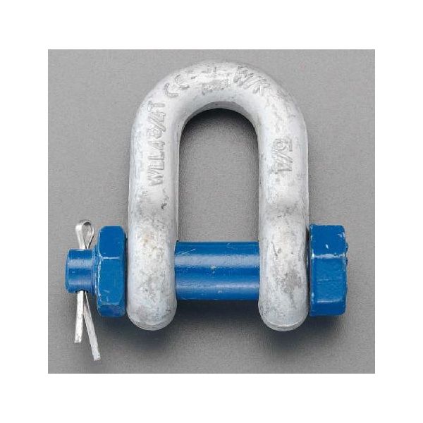 (LINEクーポン有)【個人宅配送不可】【即納在庫品】「直送」エスコ EA638NC-4 1．5ton強力型シャックル EA638NC4【キャンセル不可】