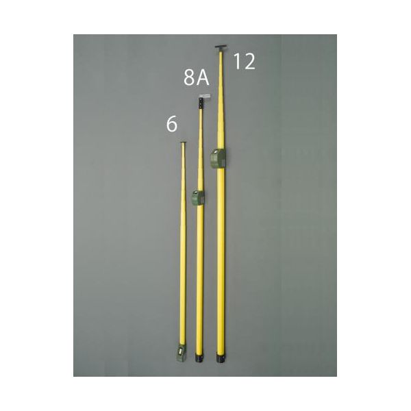 【個人宅配送不可】エスコ EA720M-6 直送 代引不可・他メーカー同梱不可 6．0m伸縮式メジャーポール EA..