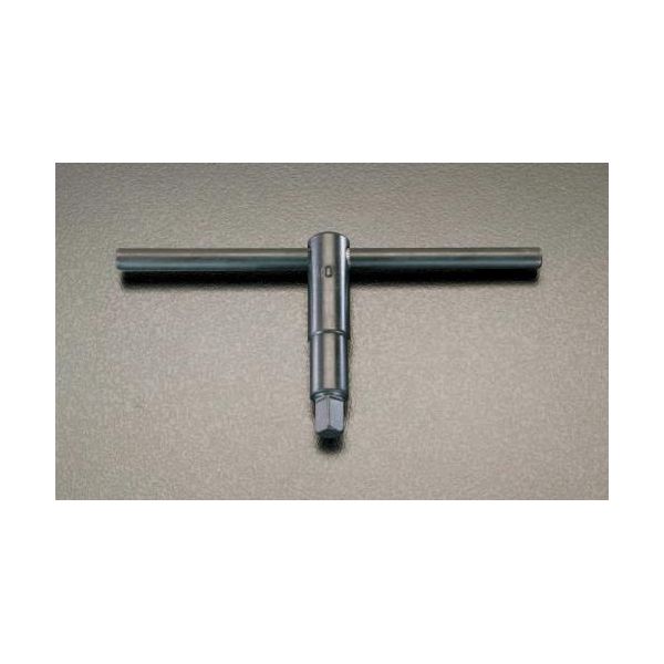 エスコ EA613AP-12 12mm四角チャックキーT型ハンドル EA613AP12【キャンセル不可】