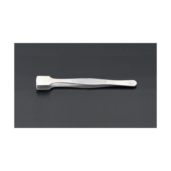Tweezers - 【個人宅配送不可】【即納在庫品】「直送」エスコ EA595AK-122 130mmステンレス製WAFER用ピンセット EA595AK122【キャンセル不可】