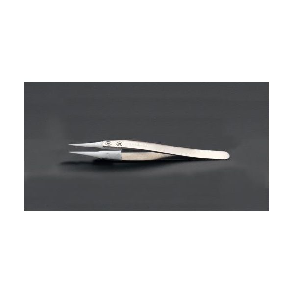 エスコメーカーお問い合わせ：06-6532-6226●耐熱温度…240℃●先端…直・鋭●材質…チップ：デルリン500(アセタール樹脂)、ハンドル：ステンレス(SUS304)●先端幅…0.3mm●全長…120mm