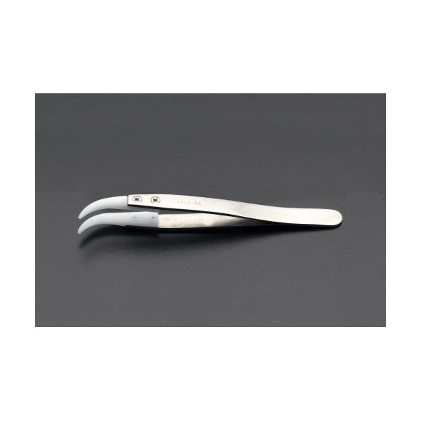 【個人宅配送不可】【即納在庫品】「直送」エスコ EA595AP-25 120mmデルリン/ステンレス製ピンセット E..