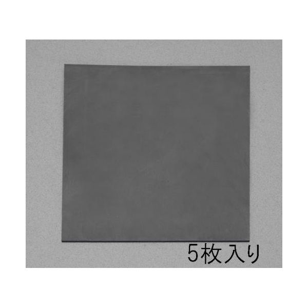 ●材質…クロロプレンゴム●サイズ…100×100mm●厚み…1mm●耐熱…100℃以下●重量（1枚あたり）…17g●入数は5枚入りです。●耐油性、耐候性、耐熱性に優れています。　
