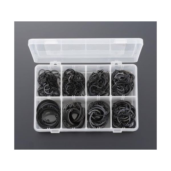(LINEクーポン有)【個人宅配送不可】【即納在庫品】「直送」エスコ EA949YH 20−45mm 穴用スナップリングセット EA-949YH【キャンセル不可】