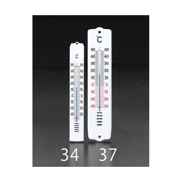 Thermometers - 【個人宅配送不可】【即納在庫品】「直送」エスコ EA728G-37 205x45mm 温度計 EA728G37【キャンセル不可】
