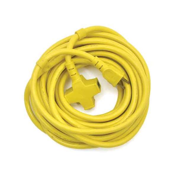 (LINEクーポン有)4984339601717 ラバロン延長コード イエロー 4984339601717 E-Value 藤原産業