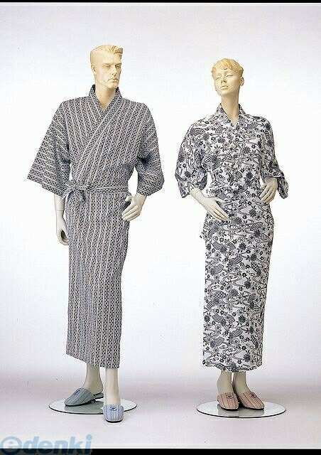 4971751405689 レギュラーガーゼねまき背縫なし1 紳士 S 5689 レギュラーガーゼねまき 神戸生絲 紳士用 紺幾何柄