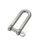 (LINEクーポン有)水本機械製作所 B-633 ステンレス　ロングシャックル B633【キャンセル不可】