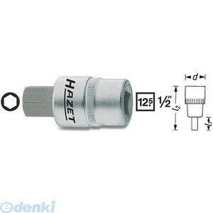 (LINEクーポン有)【納期-通常7日以内に発送 在庫切れ時-約2ヶ月 】ハゼット HAZET 986-19 ソケット1／2 98619
