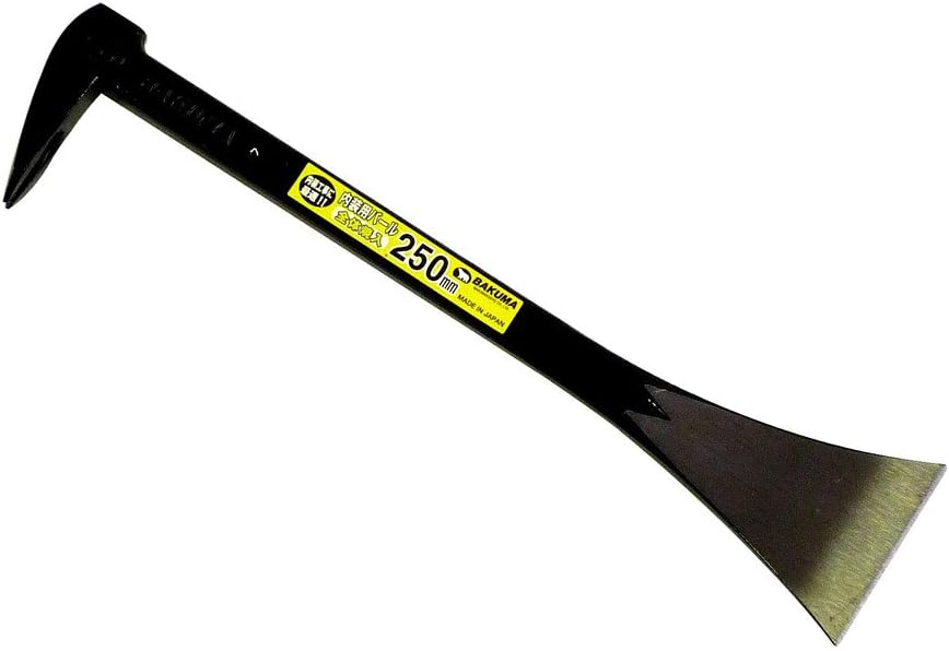 BAKUMA バクマ工業 4983517009192 内装用バール 平型 250mm 4983517009192