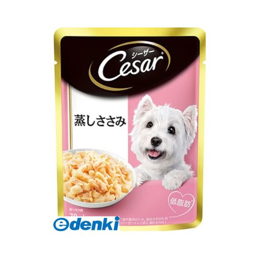 (LINEクーポン有)マースジャパンリミテッド CEP1 シーザー蒸しささみ70g 成犬用蒸しささみ パウチ シーザーパウチ ドッグフード Cesar ウェット イヌ マースジャパンリミテッドシーザー