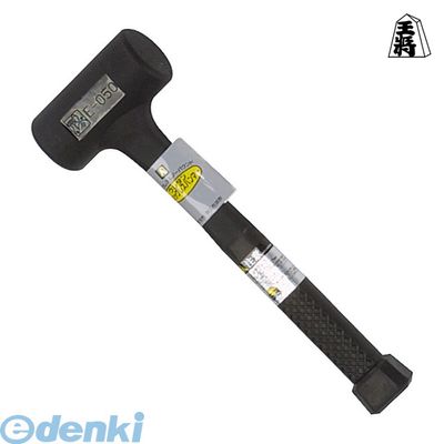 【商品説明】衝撃吸収。無反動のハンマー！・用適応温度は-20℃〜90℃です。・ヘッドはウレタン樹脂で特殊成型しており、耐久性に優れています。・打撃時の衝撃と打撃音を吸収し、無反動のハンマーです。・ハンドルはパイプ一体成型です。・グリップは特殊ソフト樹脂で滑りにくく、安全に作業ができます。【製品仕様】■呼称サイズ：0.5P■頭長：90mm■口径：45φ【材質】ウレタン、特殊ソフト樹脂